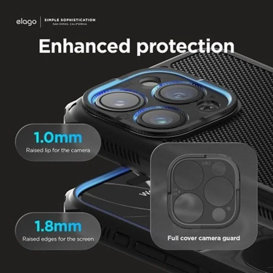 Cover Iphone 15 Pro Max Magsafe Elago - Black
